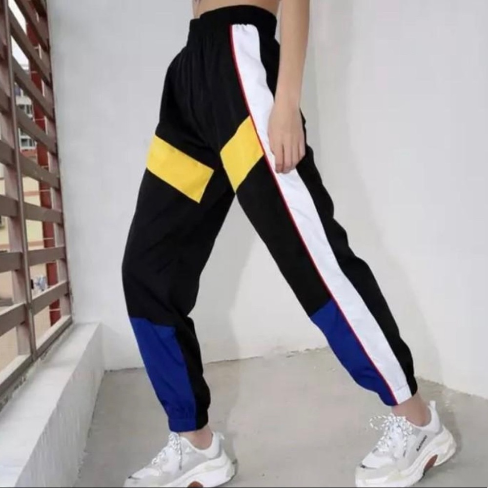 Colorblock joggers